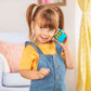 Battat - Sensory Toys - Pretend Phone & Keychain - Toddler Light - Up Toy Car Keys - 10+ Months+ - Light & Sound