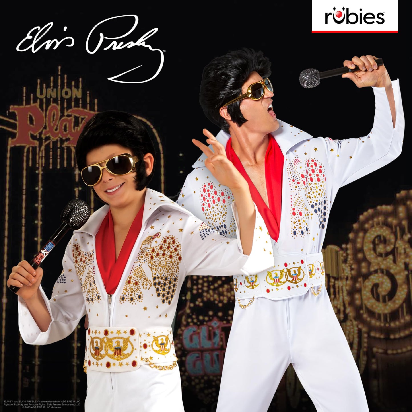 Rubie'S Deluxe Elvis Child Costume, Large Size, One Color