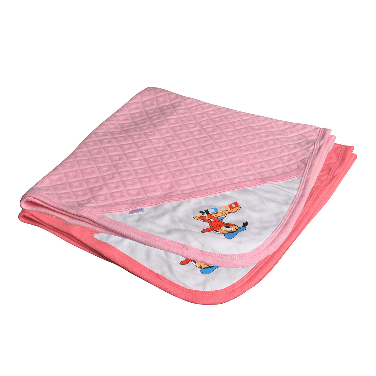 CATCUB Ultra Soft Cotton Baby Hooded Towel Combo  Pack of 2 (Pink II Coral Pink)