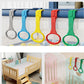5Pcs Walk Assistant Plastic Baby Crib Pull Rings For Baby Baby Pull Up Rings Cot Hanging Rings For Infant Baby Toddler Practice
