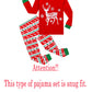 Family Feeling Baby Infant Holiday Christmas Reindeer Matching Family Long Sleeves Pajamas Set Size 12-18M