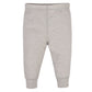 Gerber Baby Boys' Multi-Pack Pants, Gray Heather/Black, 3-6 Months