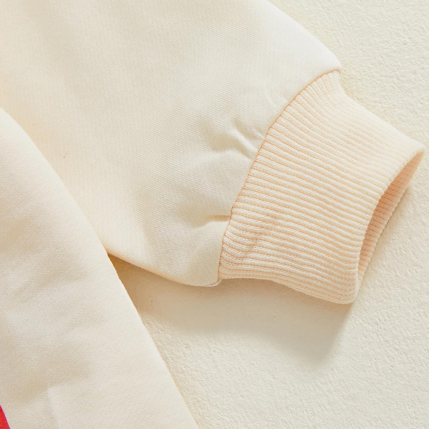 Baby Boy Fall Clothes Set Long Sleeve Letter Print Sweatshirt Pants Valentines Day Outfits 6 12 18 24 Months 2T (Snacks Khaki, 6