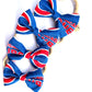 Chicago Baseball Newborn Baby Girl To Toddler Nylon Headband Bow - Made In Usa