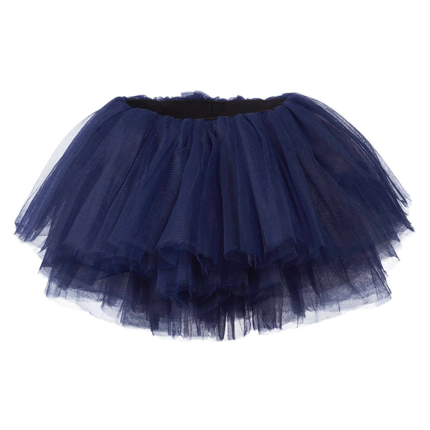 My Lello Navy Blue Baby Tutu Short Ballet Skirt 10-Layer (Newborn - 3Mo.)