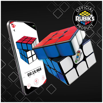 Rubiks Cube, The Original Rubiks Cube ConnectedX, Bluetooth-Enabled 3x3 Speed Cube with Guided Learning App for Beginners, Brai