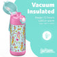 Jarlson    Kids Water Bottle - Mali - Insulated Stainless Steel Water Bottle With Chug Lid - Thermos - Girls/Boys (Mermaid  'Mos