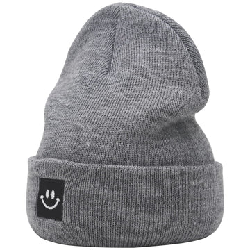 55Cube Baby Hat 6-12 Months 12-18 Months 24-36 Months Grey