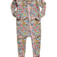 Vaenait Baby Toddler Boys Girls Solid Footie Pajama Cozy Modal Floral 6-9M