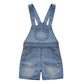 Kidscool Space Baby Girl Boy Jean Overalls,Toddler Summer Denim Shortall,Blue,12-18 Months