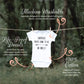 Bump And Beyond Designs Surprise Pregnancy Announcement Gift To Uncle, Hello Uncle Shirt (0-3 Months, White)