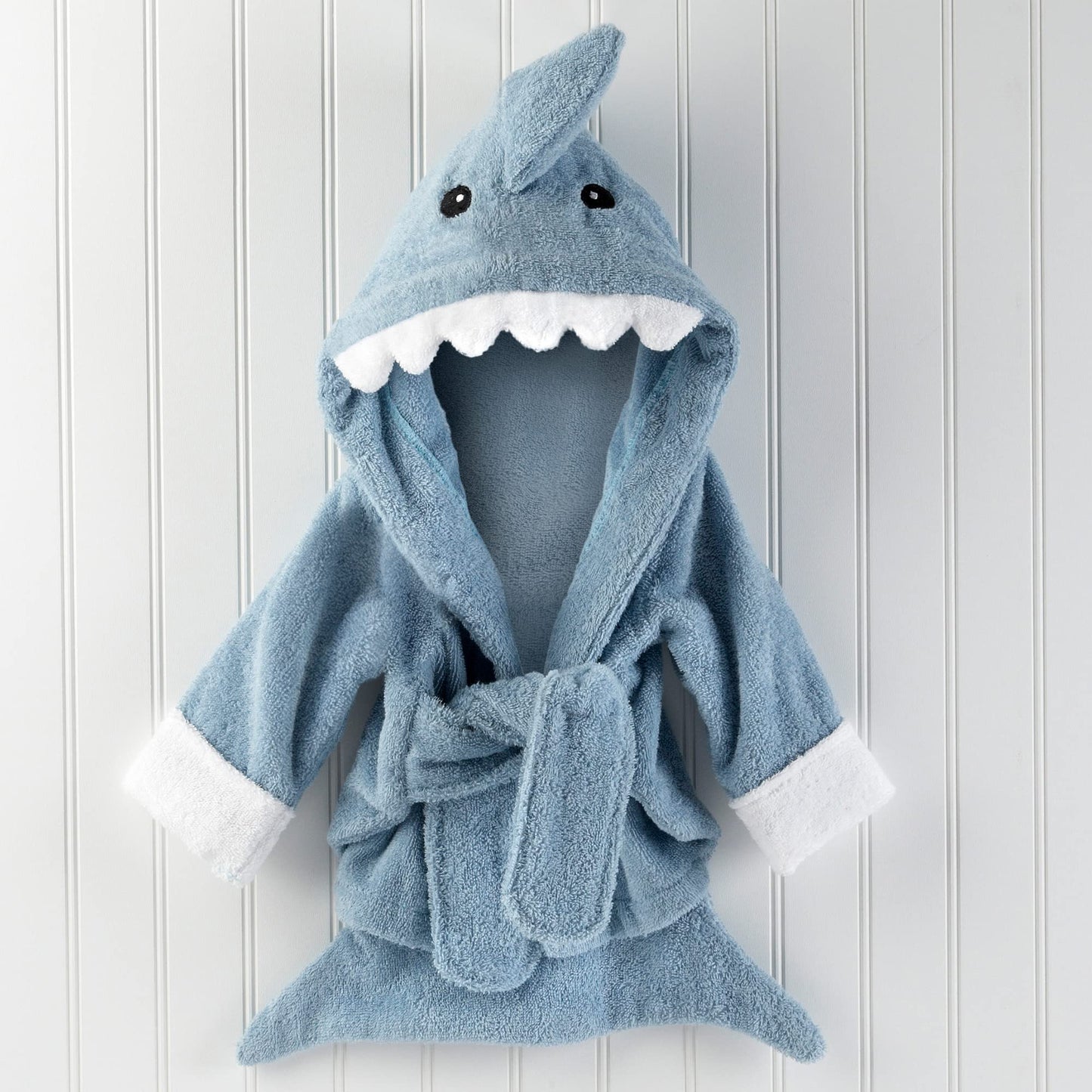 Baby Aspen Boys Spa Robe Hooded Towel, Blue (Updated Gift Packaging), One Size Us (Ba14129Bl)