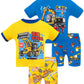 Daughter Queen Boys Pajamas 18-24 Months Summer Pjs Excavator Pj Sets Baby Toddler Construction Short Sleeve Jammies Bulldozer S