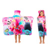Franco Kids Bath And Beach Cotton Terry Hooded Towel Wrap, 24 In X 50 In, Dreamworks Trolls