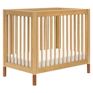 Babyletto Gelato 4-in-1 Convertible Mini Baby Crib, Wooden Toddler Bed, Daybed & Twin Bed Conversion - GREENGUARD Gold Certified