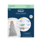 HALO Sleepsack 100% Cotton Wearable Blanket Micro-Fleece, TOG 1.0, Dinos, Medium
