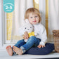 Utopia Bedding Toddler Pillow (Navy, 2 Pack), 13X18 Pillows For Sleeping, Soft And Breathable Cotton Blend Shell, Small Kids Pil
