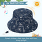 Durio Toddler Bucket Sun Hat Baby Hats Boys Summer Hats For Kids Gifts Green 3-6 Months