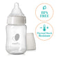 Evenflo Feeding Balance + Wide Neck Glass Bottles - 6Oz 3 Pack