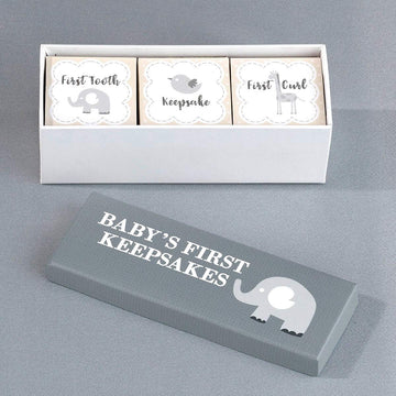Lillian Rose 3 Piece Baby'S First Keepsakes Boxes