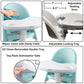 Primo Cozy Tot Deluxe Convertible Folding High Chair - Portable Foldable Baby Chair/Toddlers Highchair - Travel Friendly, Remova