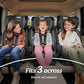 Graco Slimfit3 Lx 3-In-1 Slim Car Seat, Rear Facing, Forward Facing To Highback Booster Car Seat, Katrina