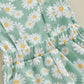 Ayalinggo Toddler Baby Girl Sunflower Print Overalls Shorts With Pocket Suspender Trousers Cute Summer Clothing Outfit (Daisy-Gr
