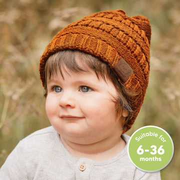3-Pack Baby Beanies, Baby Hats - Newborn Hats, Baby Boy Hats, Baby Girl Hats For Winter (Mars)