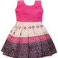 Pw Platypus World South Indian Traditional Pattu Pavadai Jacquard Silk Frock Dress For Baby Girls (612 Months, Pink & White)
