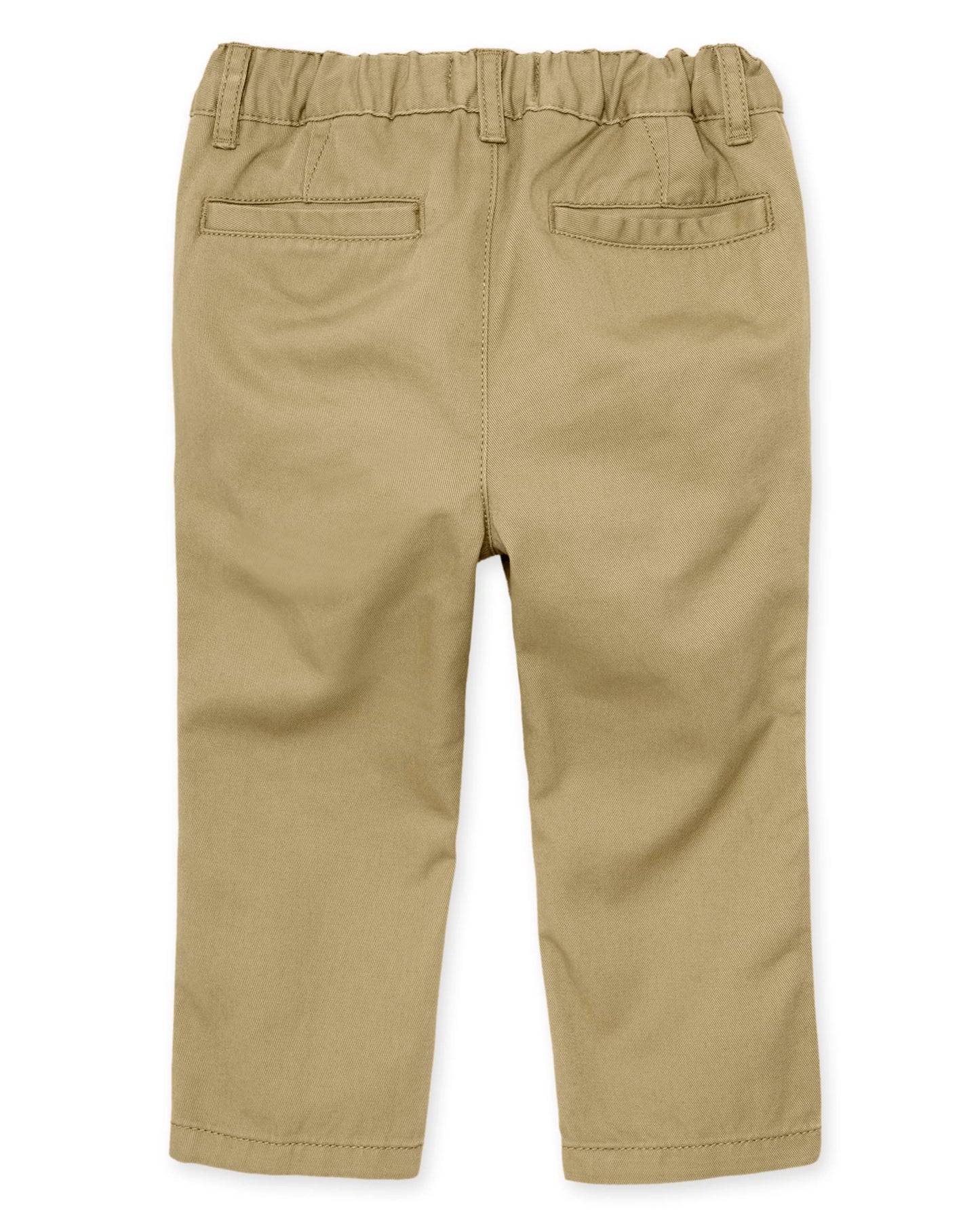 The Children'S Place Baby Boys' And Toddler Stretch Chino Pants, Flax Single, 12-18 Months
