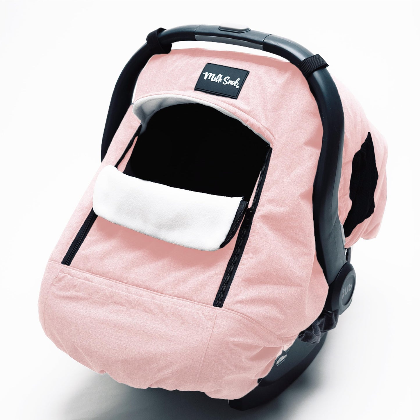 Milk Snob Winter Baby Car Seat Cover - Car Seat Canopy & Stroller Cover for Babies - Waterproof, Windproof, Cozy Inner Fleece Li