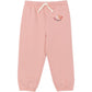 Gerber Baby Girls Toddler 2-Piece Fleece Sweatshirt And Jogger Set, Peach, 18 Months
