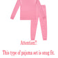 Family Feeling Boys Girls Kids Pajamas Solid Colors 2 Piece Pajama Set Cotton Toddler Pink Size 4T