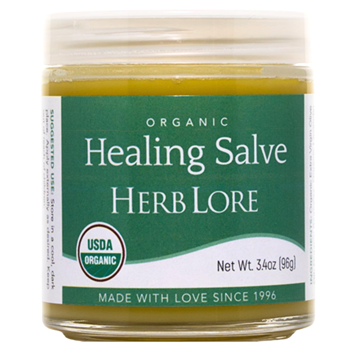 Herb Lore Healing Salve Ointment - Organic Baby Diaper Rash Cream - Natural Soothing Balm with Calendula for Cradle Cap, Drool R