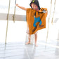 Disney Goofy Kids Bath/Pool/Beach Hooded Poncho - Super Soft & Absorbent Cotton Towel, Measures 22 X 22 Inches (Official Disney