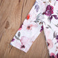 Infant Newborn Baby Girls Floral Sleep Gown Headband Sleepwear Romper Sleeping Bags Outfits (Floral&Purple, 0-3 Months)