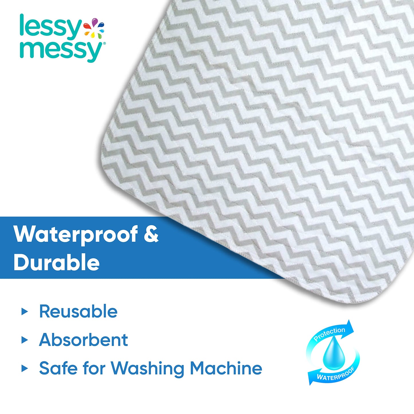 Diaper Changing Mat - Travel Changing Pad-The Only Baby Changing Mat That Is Washer Dryer Safe Portable Changing Pad For Baby Ex