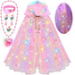 Byhttkigm Princess Dress Up For Girls 4-6, Dresses For Girls, Led Light Up Toys For 3 Year Old Girls Christmas Brithday Gifts