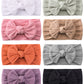 Jollybows 8Pcs Nylon Headbands For Baby Girls Infant Baby Bows Newborn Hairbands Toddler Hair Bow Elastics Head Wraps