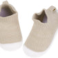 Baby Socks Boys Girls Breathable Walking Shoes Toddler Slippers Infant Shoes Toddle Sneaker With Soft Rubber Sole,Khaki-2