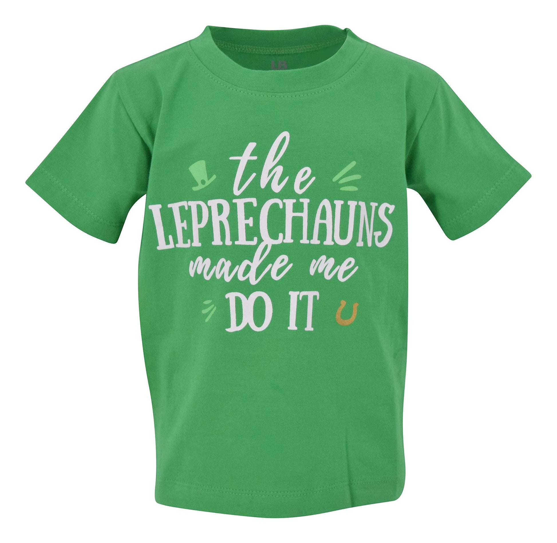 Green Funny Girls Boys St Patricks Day Shirt For Kids Toddlers Children'S St Patrick'S Irish T Shirt Place Outfit (9, Green)