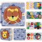 KIDS KING Montessori Busy Board for Toddlers 1-3, Soft Activity Book for Fine Motor Skills, Counting, Cognition, Sorting Matchin