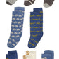 Hudson Baby Baby Girls Knee High Socks, 8 Pack Casual Socks, Safari Boy, 0-6 Months Us