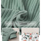 Mioglrie Newborn Baby Girl Romper Set - Ruffle Infant Girl Clothes, Knitted Baby Girls ' Clothing, Light Green, 0-3 Months
