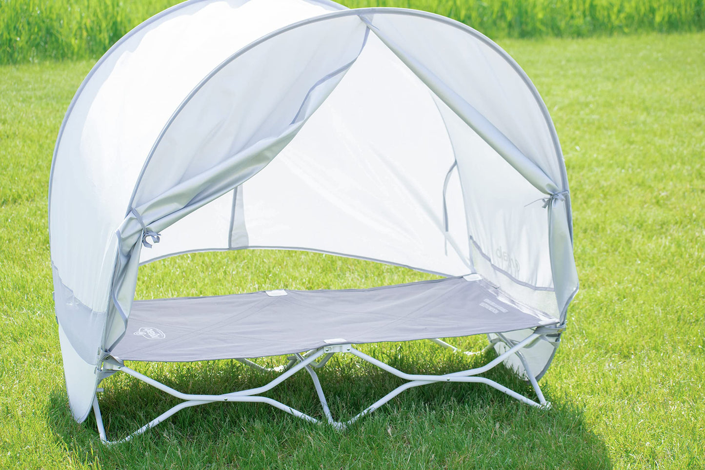 Regalo My Cot Deluxe Portable Toddler Bed With Canopy, Provides Uv Protection