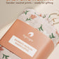 Nightingale Baby Washcloths, Organic Cotton Muslin With Bamboo Viscose - Soft Burp Cloths For Newborn Sensitive Skin - 12X12 Fac