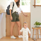 Skip Hop Diaper Bag Backpack: Forma, Multi-Function Baby Travel Bag With Changing Pad & Stroller Attachment, Grey