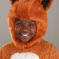Fun Costumes Adorable Child Fox Halloween Costume | Soft Shearling Faux Fur Jumpsuit For Play Pretend, Medium Orange