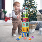 KMTJT Toddlers and Babies Dinosaur Sorting and Stacking Toys Blocks for 1-3 Kids Preschool Learning, Numbers Nesting Boxes Monte