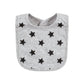 Hudson Baby Unisex Baby Cotton Bibs, Mom Dad Moon And Back, One Size